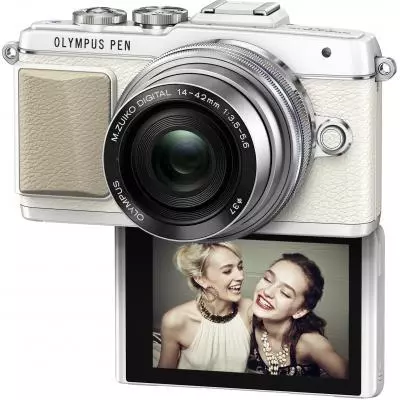 Цифровой фотоаппарат Olympus E-PL7 14-42 mm Kit white/silver (V205071WE000) - 6