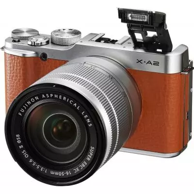 Цифровой фотоаппарат Fujifilm X-A2 + XC 16-50mm Kit Brown (16455221) - 4