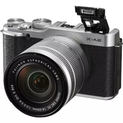 Цифровой фотоаппарат Fujifilm X-A2 + XC 16-50mm Kit Silver (16455207) - 4