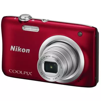 Цифровой фотоаппарат Nikon Coolpix A100 Red (VNA972E1) - 1