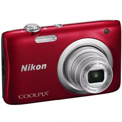 Цифровой фотоаппарат Nikon Coolpix A100 Red (VNA972E1) - 4