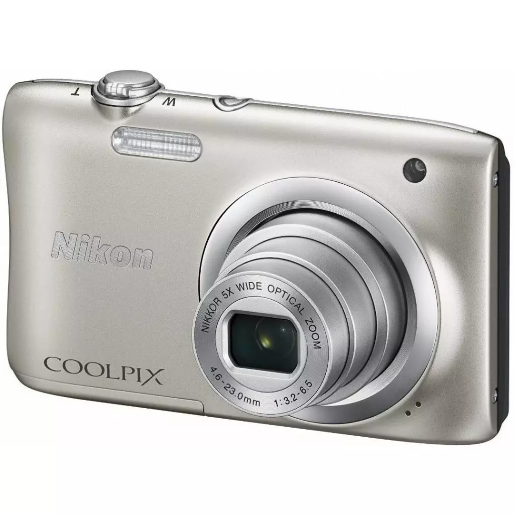 Цифровой фотоаппарат Nikon Coolpix A100 Silver (VNA970E1) - 1