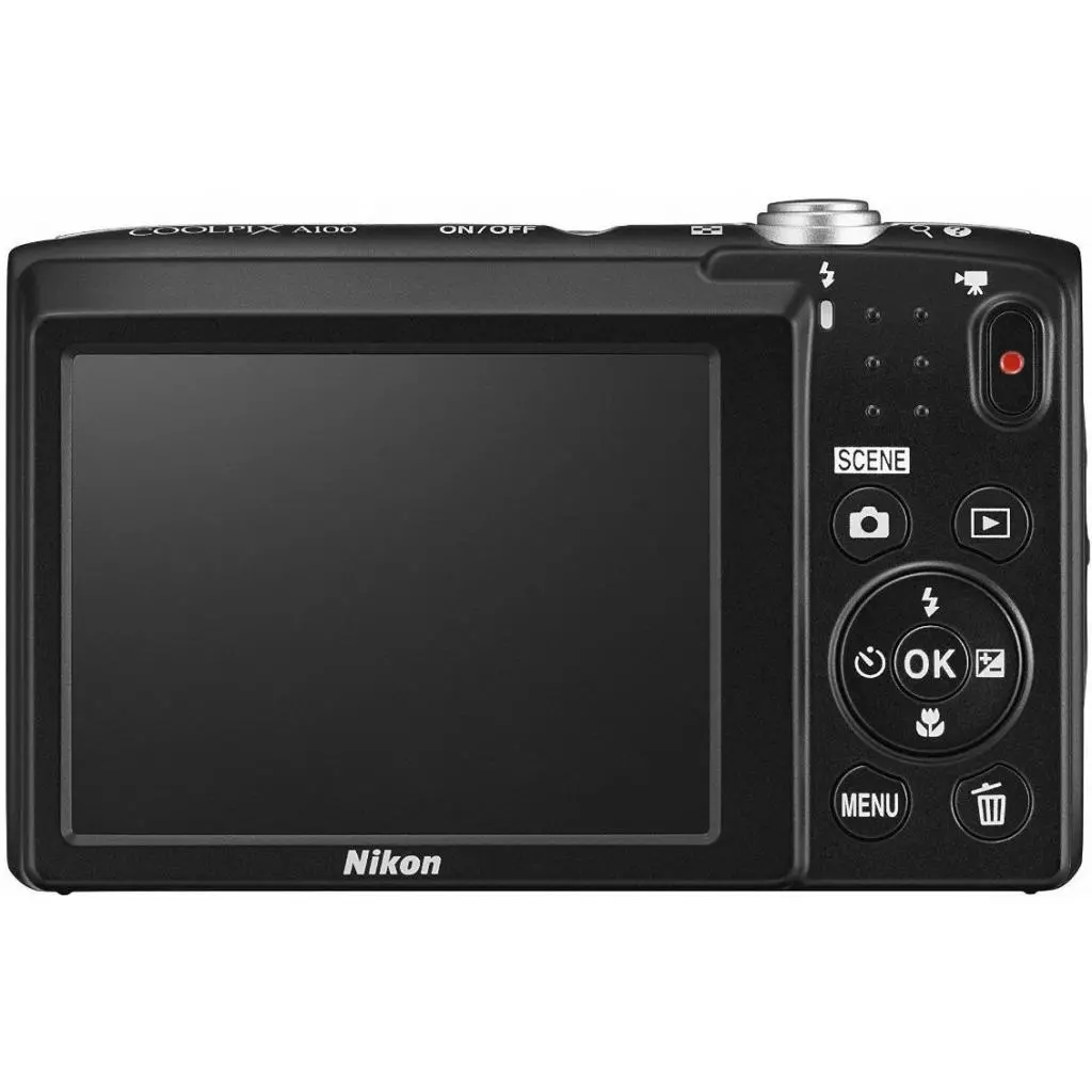Цифровой фотоаппарат Nikon Coolpix A100 Silver (VNA970E1) - 2