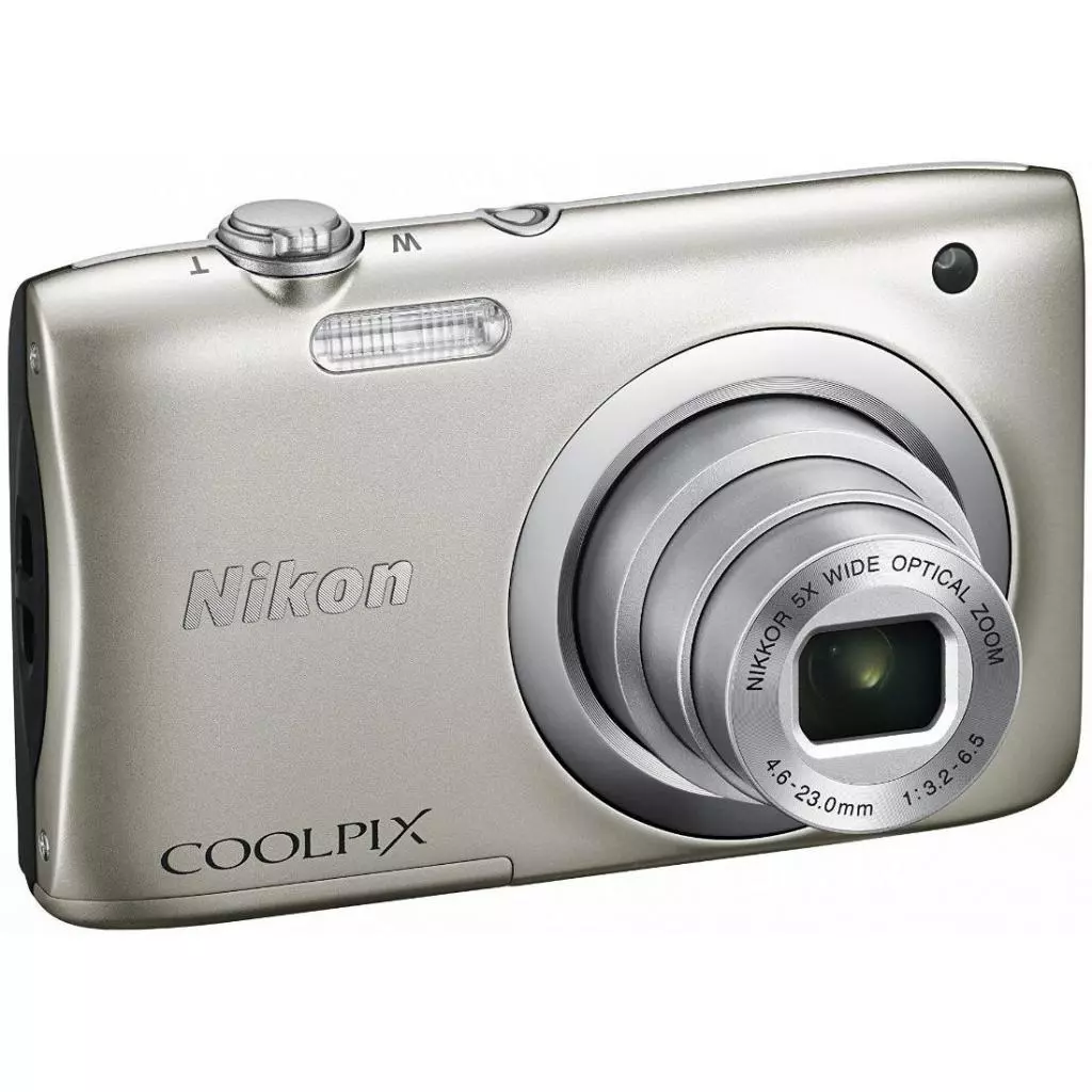 Цифровой фотоаппарат Nikon Coolpix A100 Silver (VNA970E1) - 4