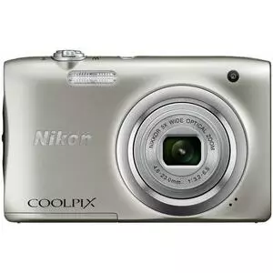 Цифровой фотоаппарат Nikon Coolpix A100 Silver (VNA970E1)