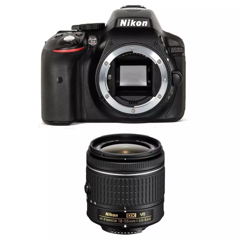 Цифровой фотоаппарат Nikon D5300 AF-P 18-55VR kit (VBA370K007) - 2