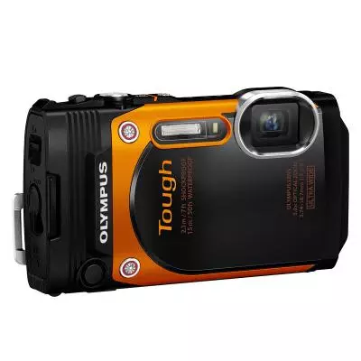 Цифровой фотоаппарат Olympus TG-860 Orange (Waterproof - 15m; iHS; Wi-Fi) (V104170OE000) - 2