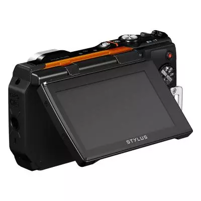 Цифровой фотоаппарат Olympus TG-860 Orange (Waterproof - 15m; iHS; Wi-Fi) (V104170OE000) - 4