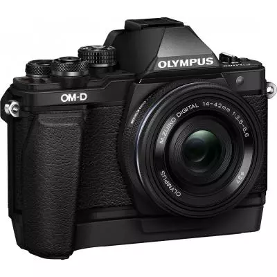 Цифровой фотоаппарат Olympus E-M10 mark II 14-42 Kit black/black (V207051BE000) - 2