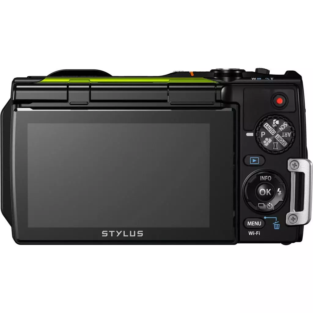 Цифровой фотоаппарат Olympus Tough TG-870 Green (Waterproof - 15m; Wi-Fi; GPS) (V104200EE000) - 2