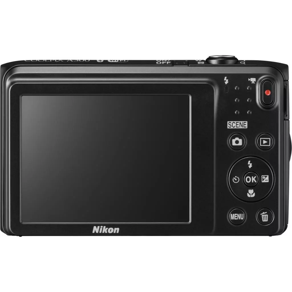 Цифровой фотоаппарат Nikon Coolpix A300 Black (VNA961E1) - 3