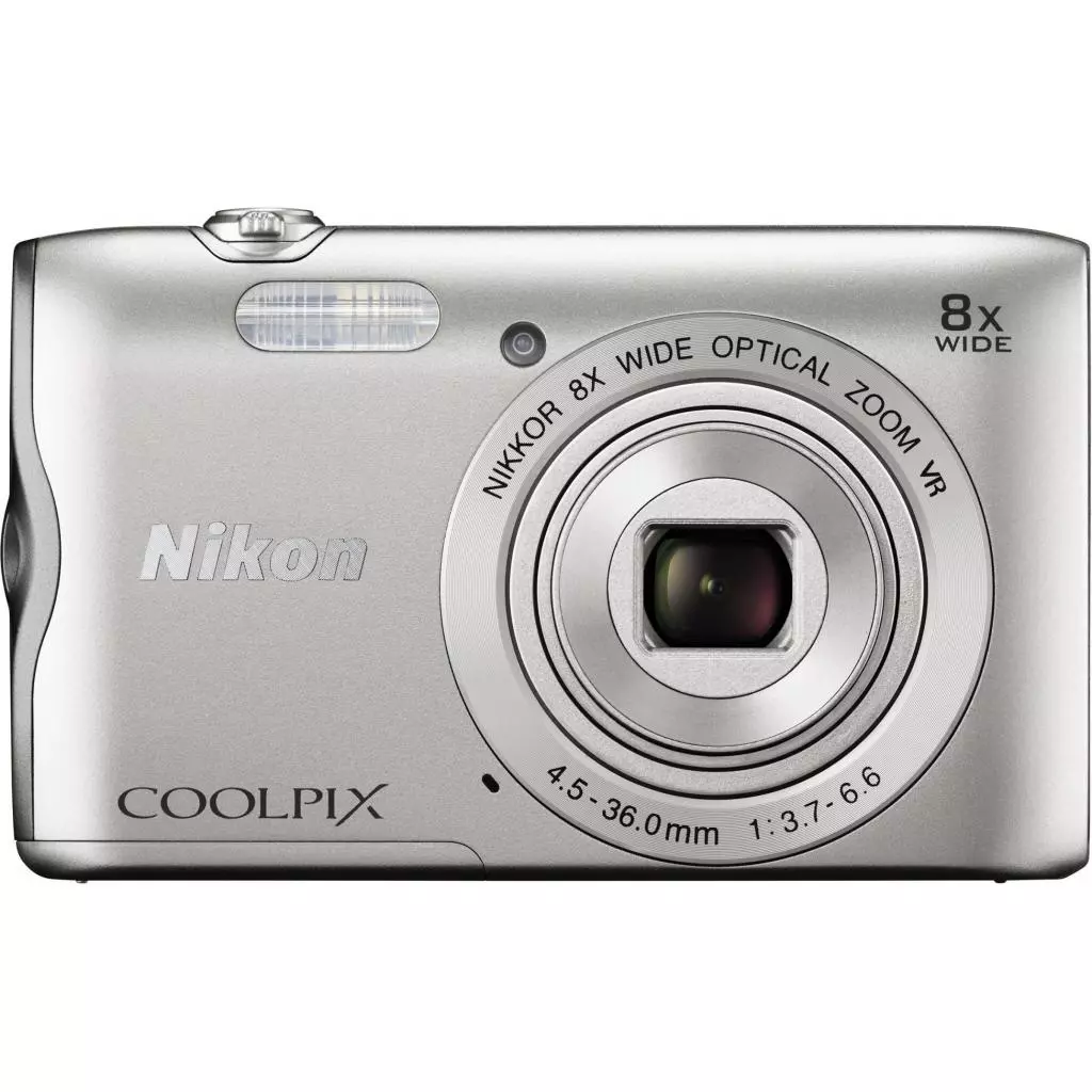 Цифровой фотоаппарат Nikon Coolpix A300 Silver (VNA960E1) - 1
