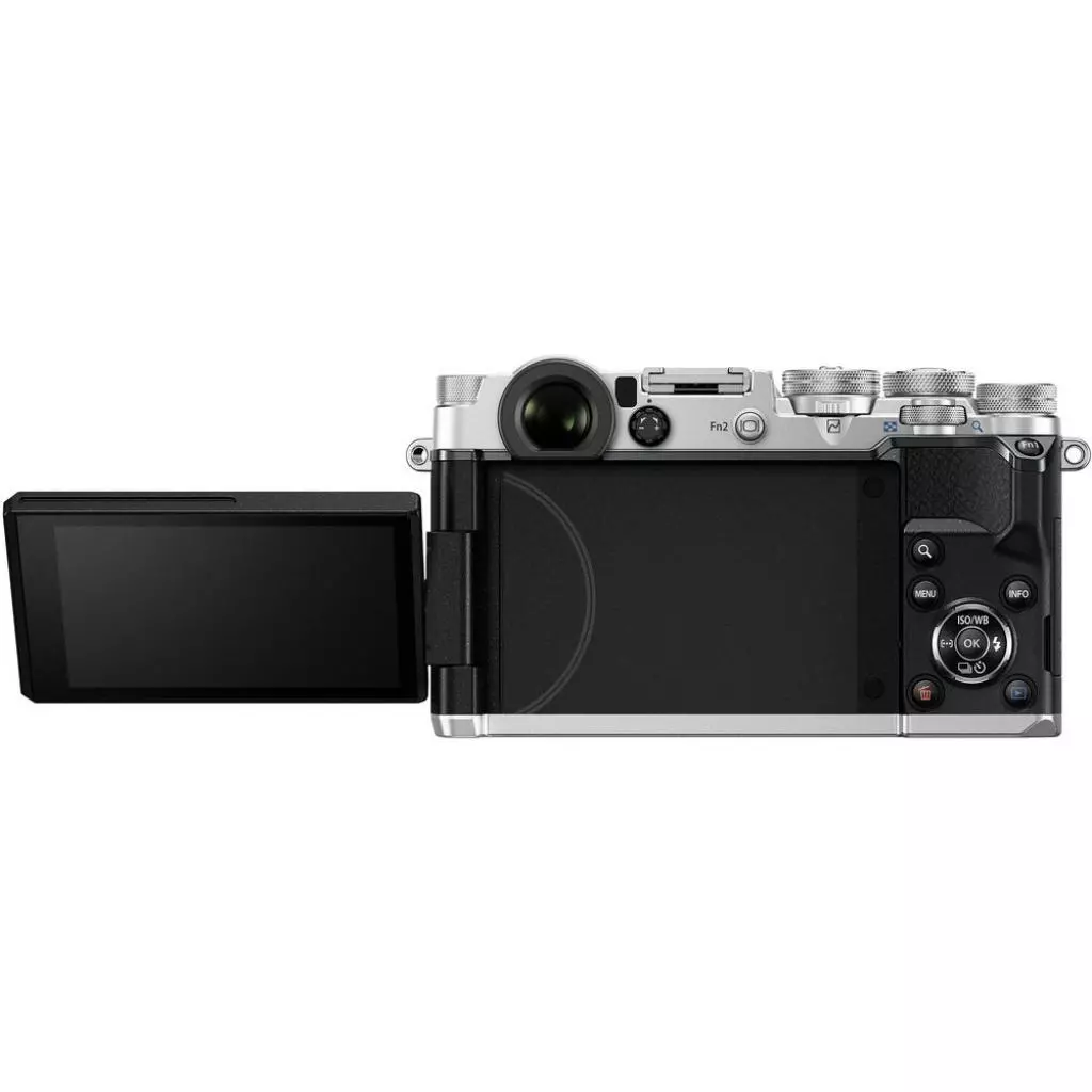 Цифровой фотоаппарат Olympus PEN-F Body silver (V204060SE000) - 6