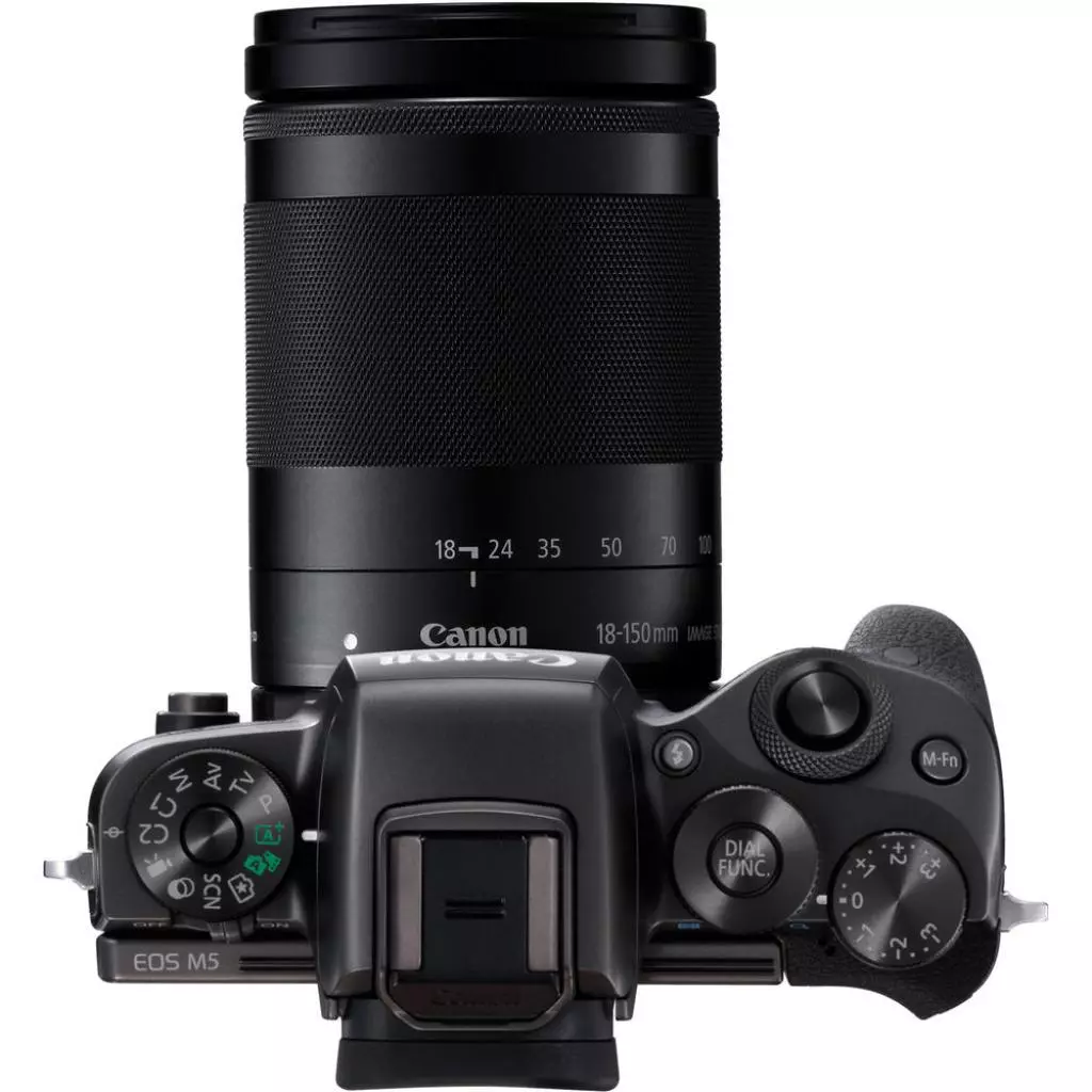 Цифровой фотоаппарат Canon EOS M5 18-150 IS STM Black Kit (1279C049) - 4