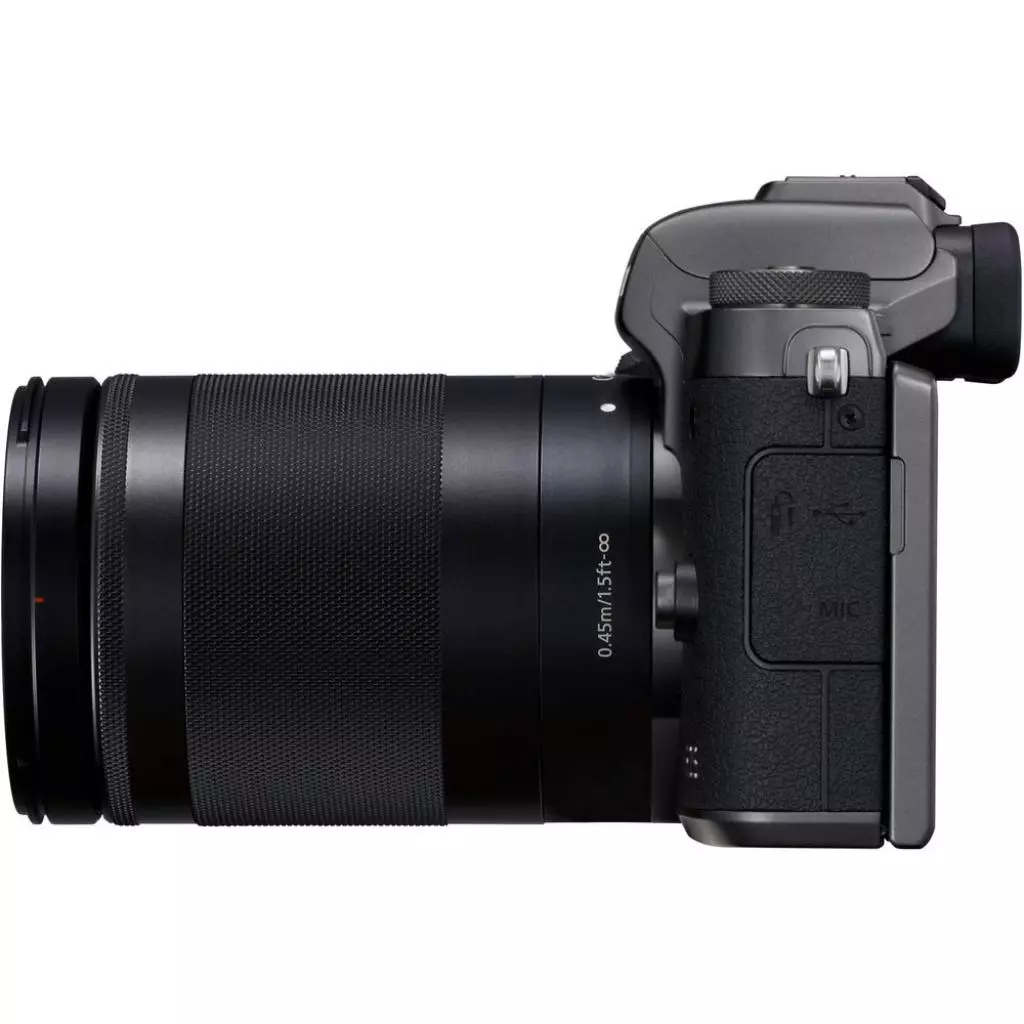 Цифровой фотоаппарат Canon EOS M5 18-150 IS STM Black Kit (1279C049) - 5