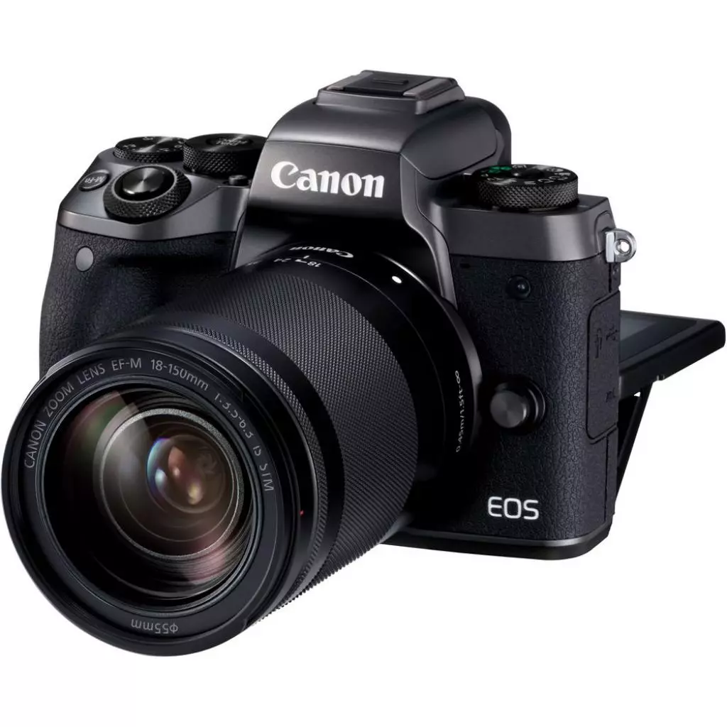Цифровой фотоаппарат Canon EOS M5 18-150 IS STM Black Kit (1279C049) - 7