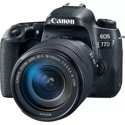 Цифровой фотоаппарат Canon EOS 77D 18-135 IS nano USM KIT (1892C024AA)