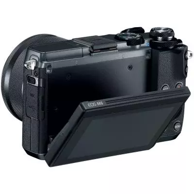 Цифровой фотоаппарат Canon EOS M6 15-45 IS STM Black Kit (1724C043AA) - 4