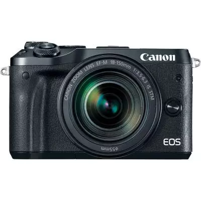 Цифровой фотоаппарат Canon EOS M6 18-150 IS STM Black Kit (1724C044AA) - 1