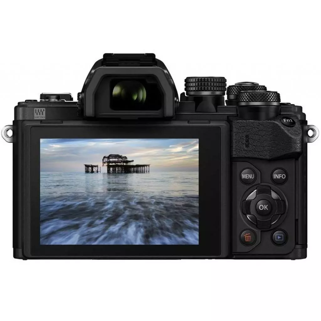 Цифровой фотоаппарат Olympus E-M10 mark II 14-150 II Kit black/black (V207054BE000) - 2