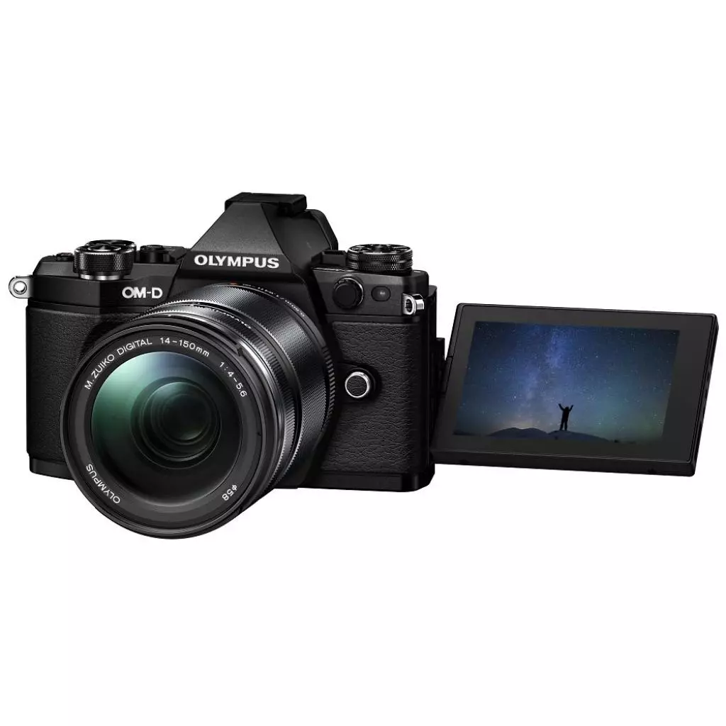 Цифровой фотоаппарат Olympus E-M10 mark II 14-150 II Kit black/black (V207054BE000) - 5