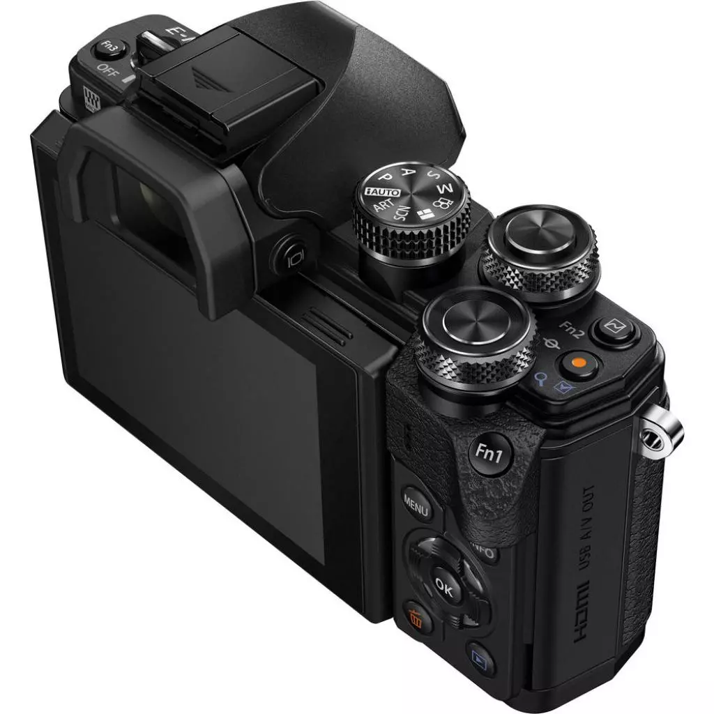 Цифровой фотоаппарат Olympus E-M10 mark II 14-150 II Kit black/black (V207054BE000) - 11