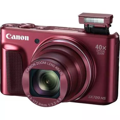 Цифровой фотоаппарат Canon PowerShot SX720 HS Red (1071C015AA) - 6