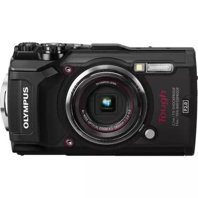 Цифровой фотоаппарат Olympus TG-5 Black (Waterproof - 15m; GPS; 4K; Wi-Fi) (V104190BE000) - 1