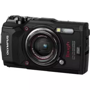 Цифровой фотоаппарат Olympus TG-5 Black (Waterproof - 15m; GPS; 4K; Wi-Fi) (V104190BE000)