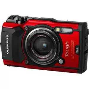 Цифровой фотоаппарат Olympus TG-5 Red (Waterproof - 15m; GPS; 4K; Wi-Fi) (V104190RE000)