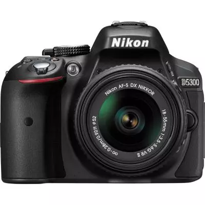 Цифровой фотоаппарат Nikon D5300 AF-P 18-55 VR + AF-P 70-300VR Kit (VBA370K015) - 1