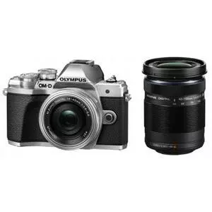 Цифровой фотоаппарат Olympus E-M10 mark III Pancake Double Zoom 14-42+40-150Kit S/S/B (V207074SE000)