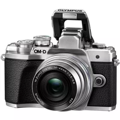 Цифровой фотоаппарат Olympus E-M10 mark III Pancake Zoom 14-42 Kit silver/silver (V207072SE000) - 3