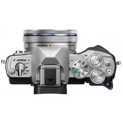 Цифровой фотоаппарат Olympus E-M10 mark III Pancake Zoom 14-42 Kit silver/silver (V207072SE000) - 5