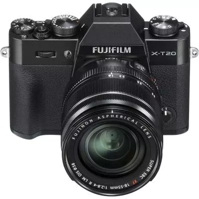 Цифровой фотоаппарат Fujifilm X-T20 + XF 18-55mm F2.8-4R Kit Black (16542816) - 4