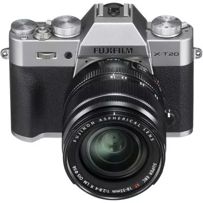 Цифровой фотоаппарат Fujifilm X-T20 XF 18-55mm F2.8-4R Kit Silver (16542684) - 4