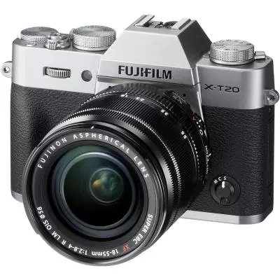 Цифровой фотоаппарат Fujifilm X-T20 XF 18-55mm F2.8-4R Kit Silver (16542684)