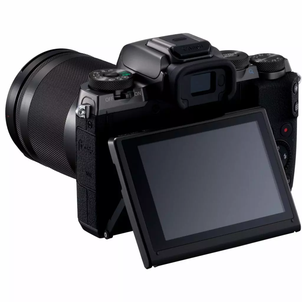 Цифровой фотоаппарат Canon EOS M5 18-150 IS STM Black Kit (1279C040) - 4