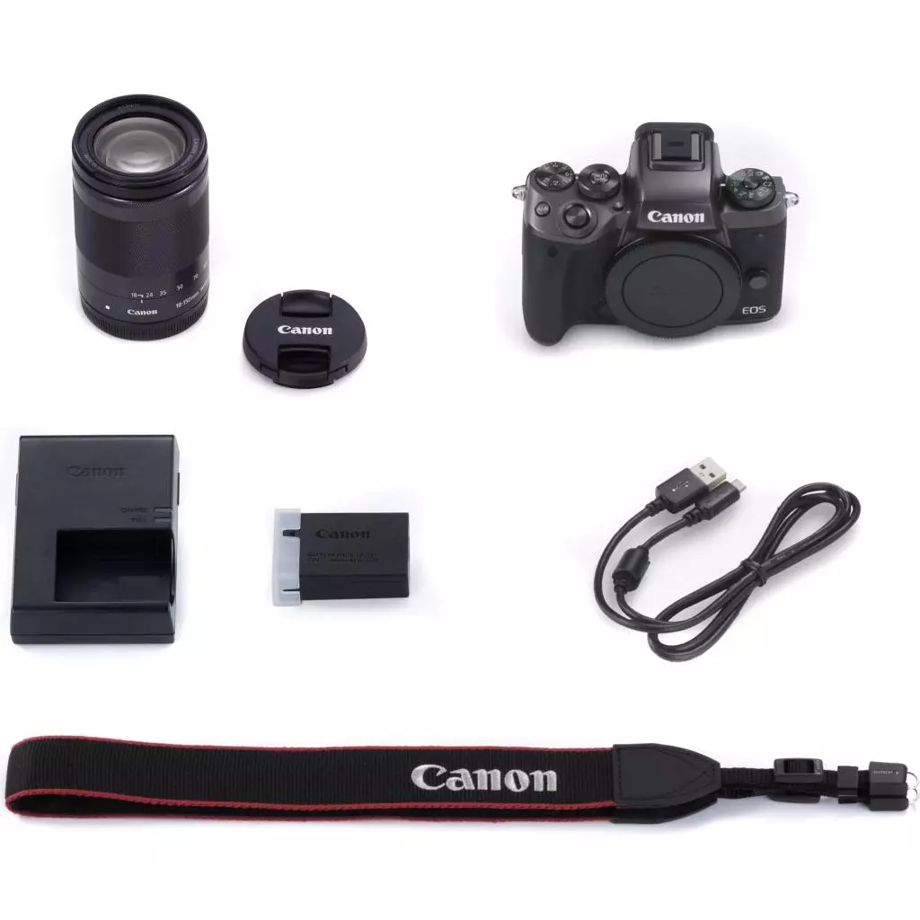 Цифровой фотоаппарат Canon EOS M5 18-150 IS STM Black Kit (1279C040) - 11