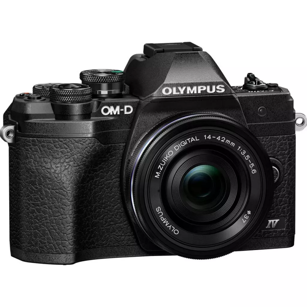Цифровой фотоаппарат Olympus E-M10 mark IV Pancake Zoom 14-42 Kit black/black (V207132BE000) - 4