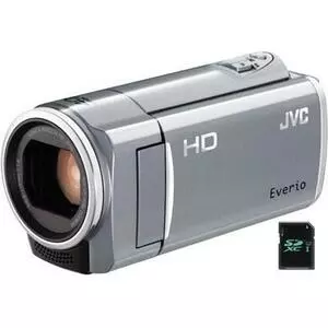Цифровая видеокамера JVC Everio GZ-E10SEU silver (GZ-E10SEU)