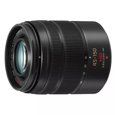 Объектив Panasonic Lumix G Vario 45-150mm f/4.0-5.6 ASPH Mega O.I.S. (H-FS45150E-K)
