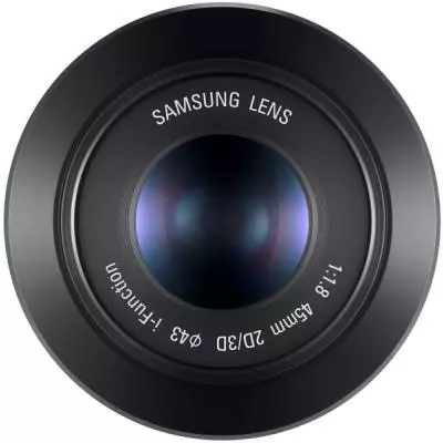 Объектив Samsung EX-S45ADB 45 mm f/1.8 [T6] 2D/3D (EX-S45ADB) - 1