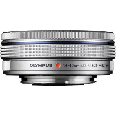 Объектив Olympus EZ-M1442-EZ 14-42mm pancake Silver (V314070SE000) - 1