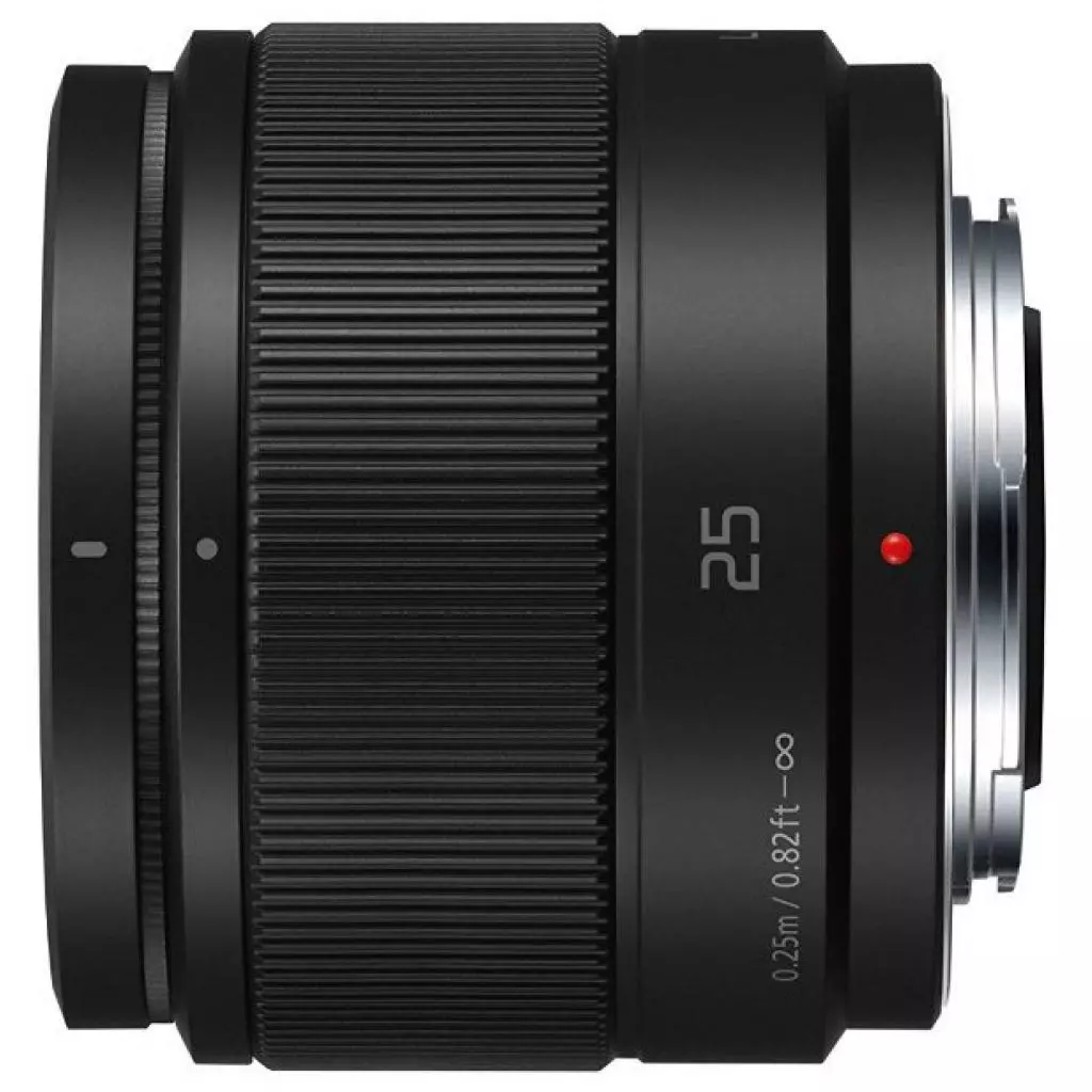 Объектив Panasonic Micro 4/3 Lens 25mm F/1.7 (H-H025E-K) - 1