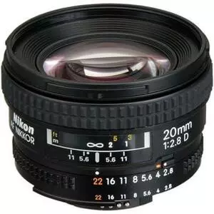 Объектив Nikon AF 20mm f/2.8D (JAA127DA)