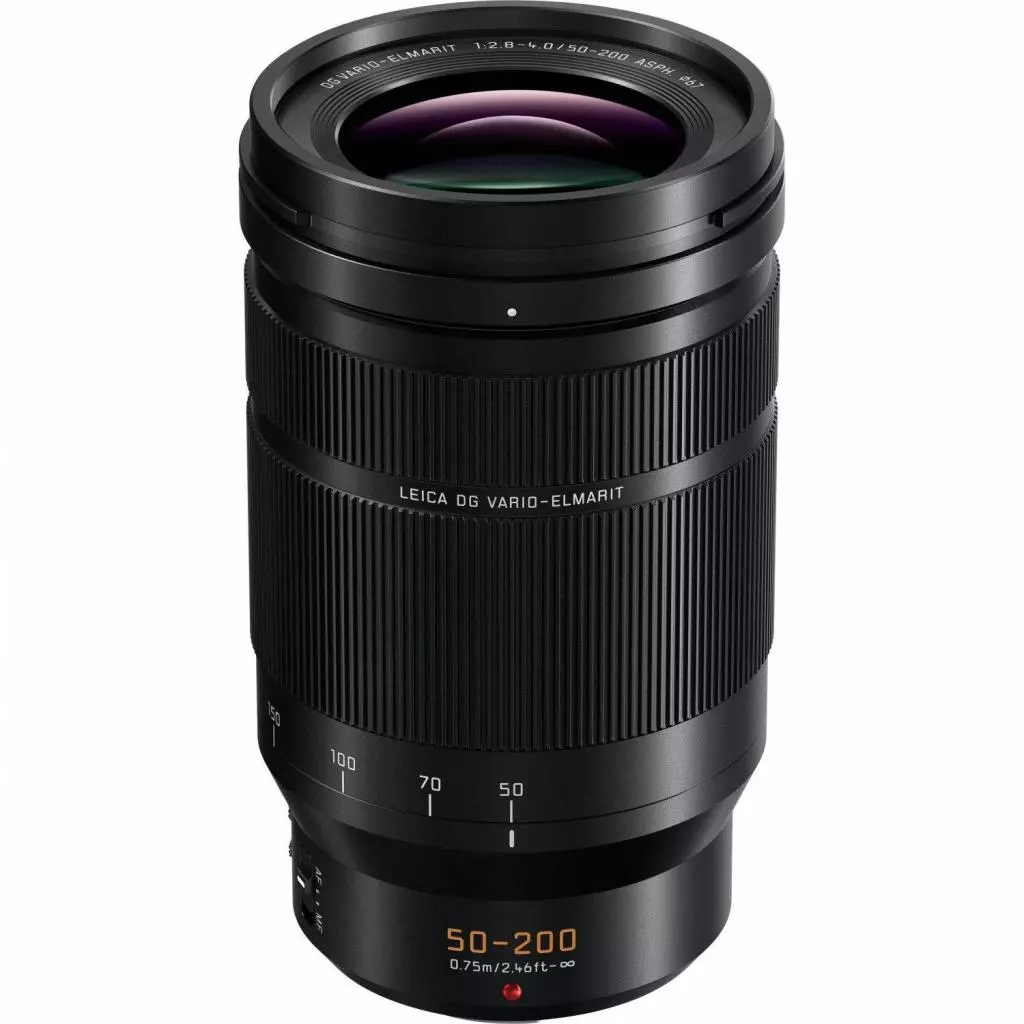 Объектив Panasonic Micro 4/3 Lens 50-200 mm f/2.8-4 ASPH. POWER O.I.S. Leica DG (H-ES50200E)