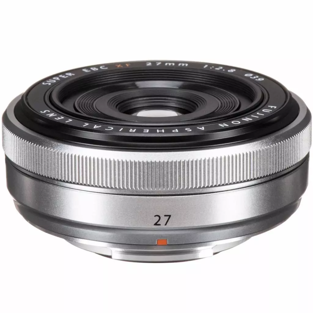 Объектив Fujifilm XF 27mm F2.8 Silver (16537689)
