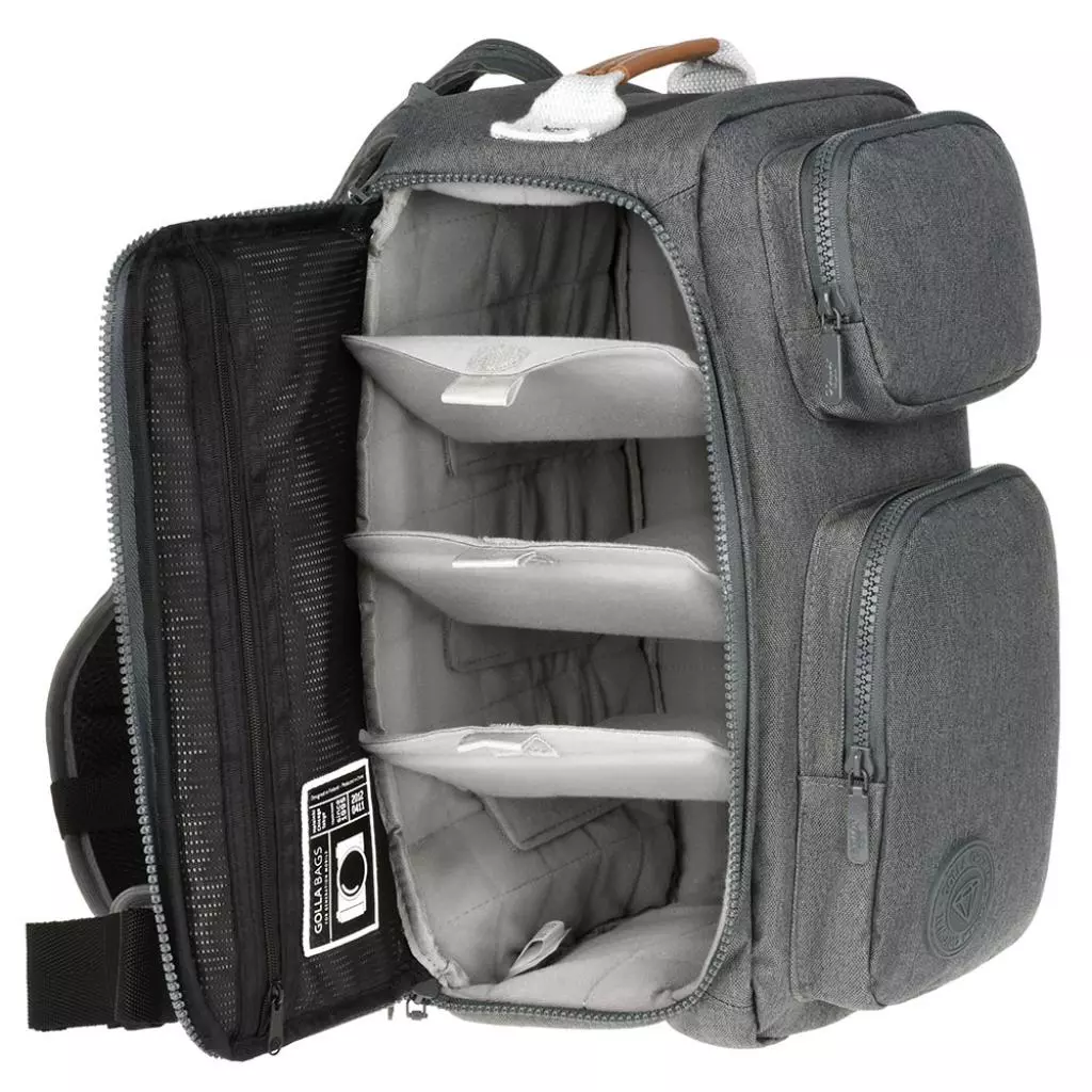 Фото-сумка Golla CAM BAG L Grey (G1758) - 4 Фото-сумка Golla CAM BAG L Grey (G1758) - 4