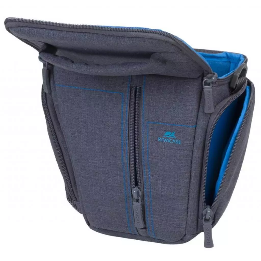 Фото-сумка RivaCase SLR Bag (7501 Canvas Case Small Grey) - 5